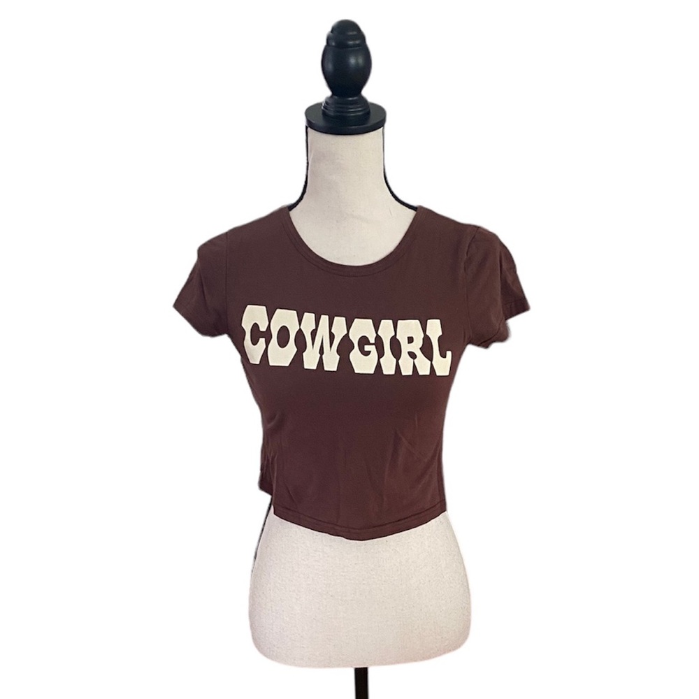 Short Sleeve Cowgirl Screen Tee